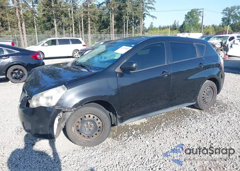 2009 Pontiac Vibe z USA, uszkodzony, nr VIN 5Y2SP67819Z447268